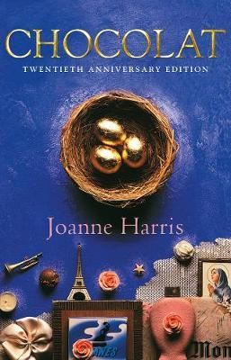 Chocolat book cover, 20th anniversary edition. 