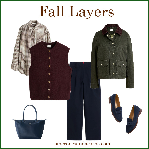Fall Layers Fashion over 50.