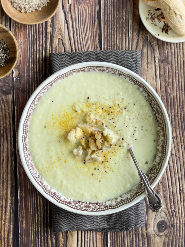 French cauliflower soup.