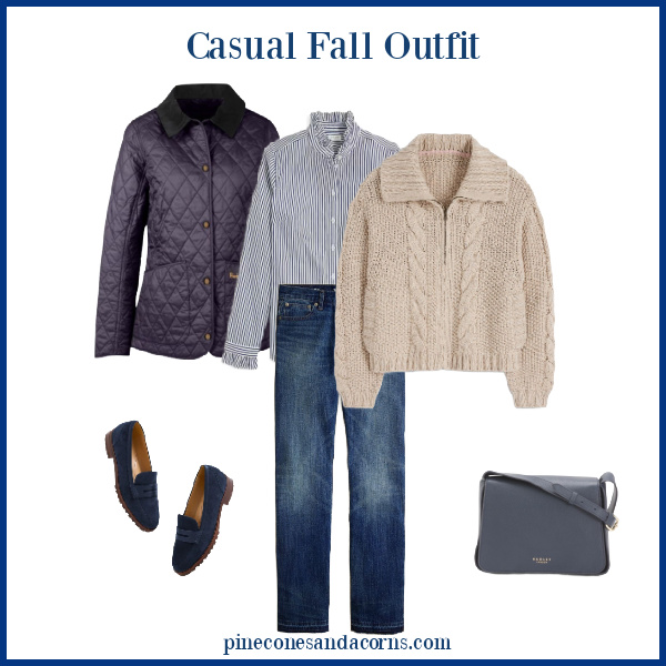 casual fall outfit