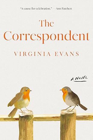 The correspondent book cover with 2 birds. 