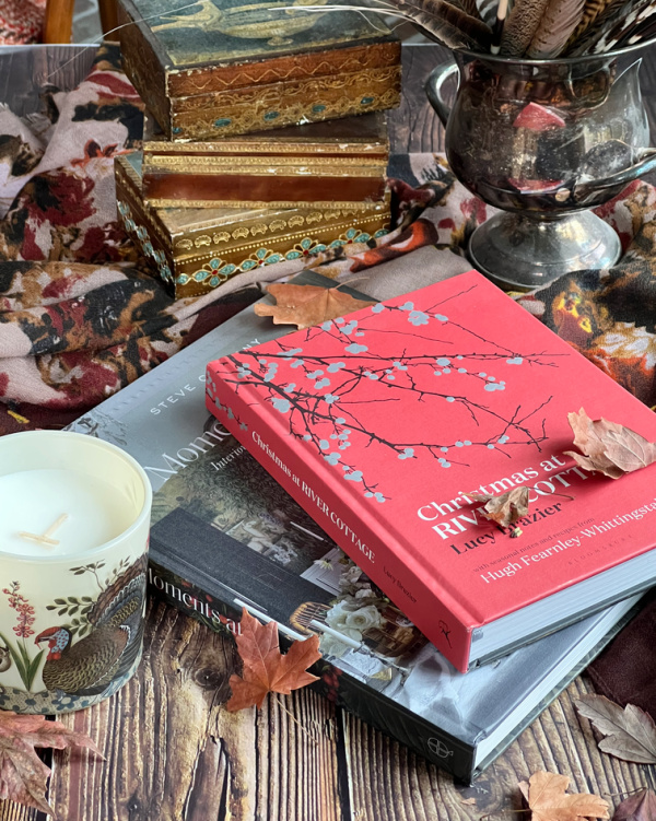 Christmas at River Cottage flatlay.