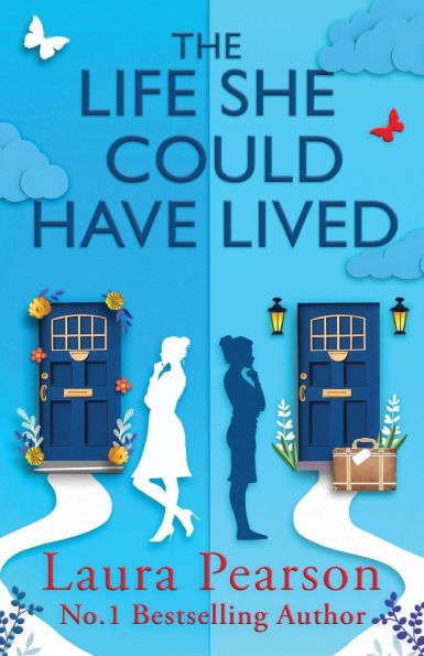 The Life She Could Have Lived book cover with 2 doors and 2 women. 