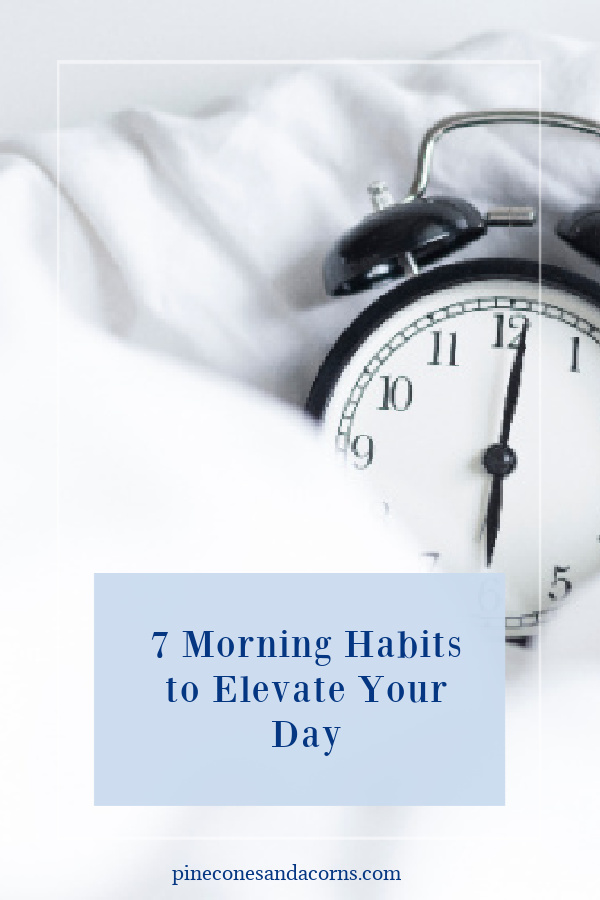 7 Morning habits to Successfully Start Your Day Pinterest pin.