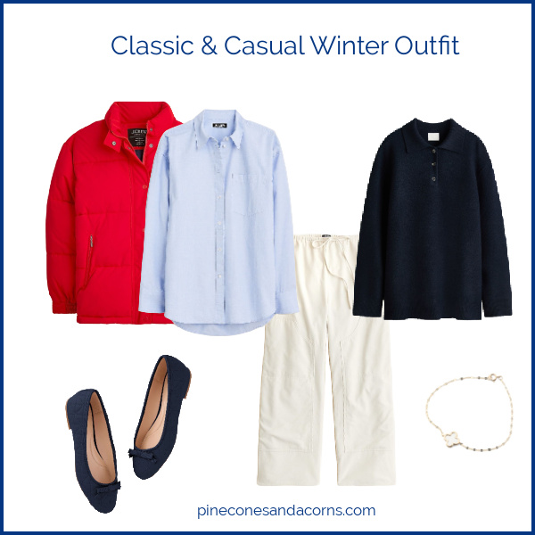 Fashion over 50 Casual and classic winter outfit