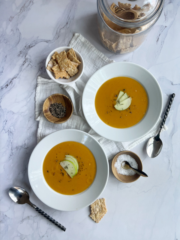 Ina Garten Butternut Squash and Apple Soup