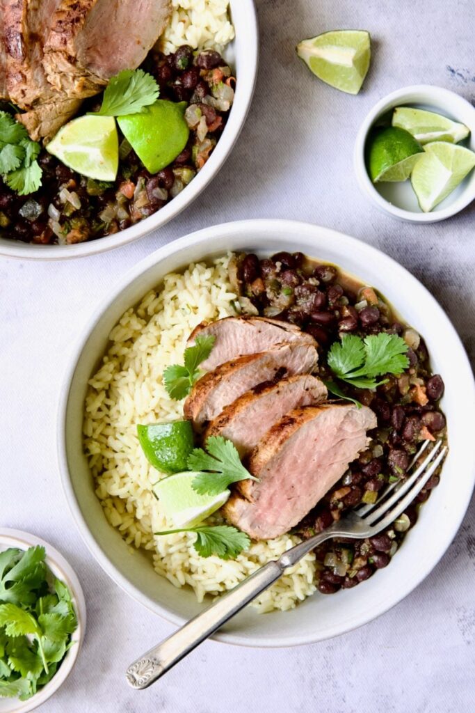 Cuban pork tenderloin