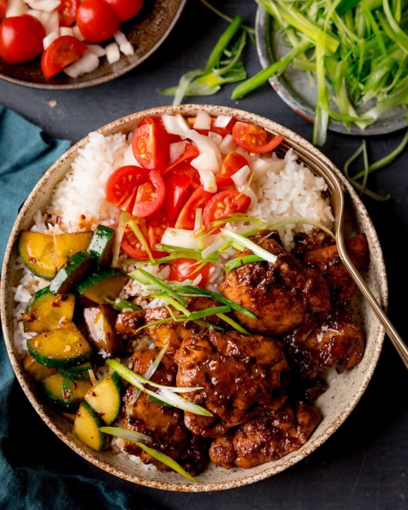 chicken adobo.