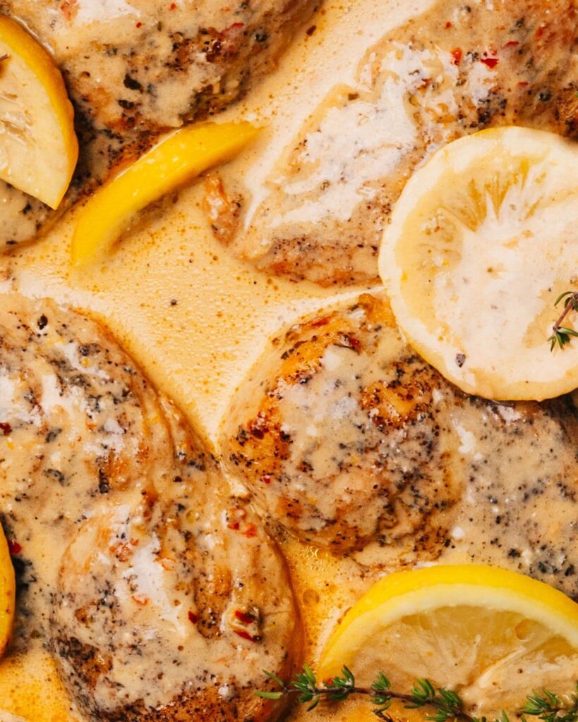 Crockpot Lemon Chicken. 