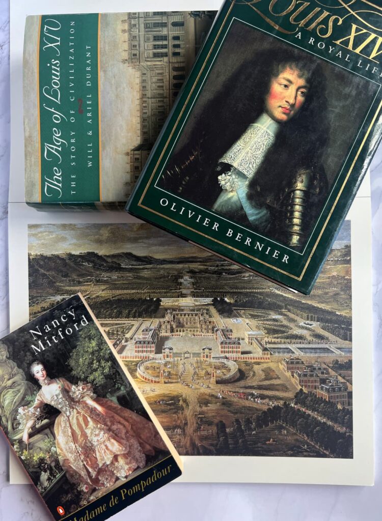 midlife self discovery — stack of books and map evoking lifelong curiosity and learning.