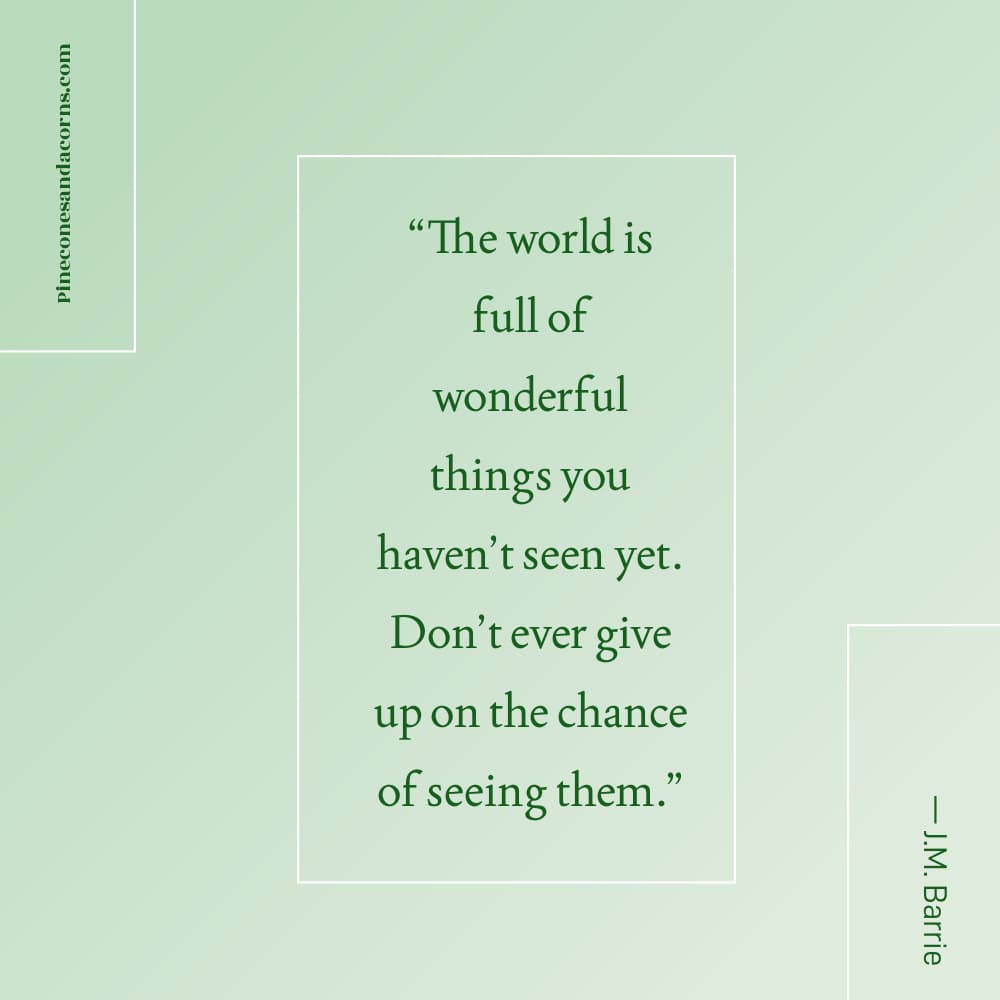 Friday Favorites: Spring Recipes and Garden Books J.M. Barrie “The world is full of wonderful things you haven’t seen yet. Don’t ever give up on the chance of seeing them.”