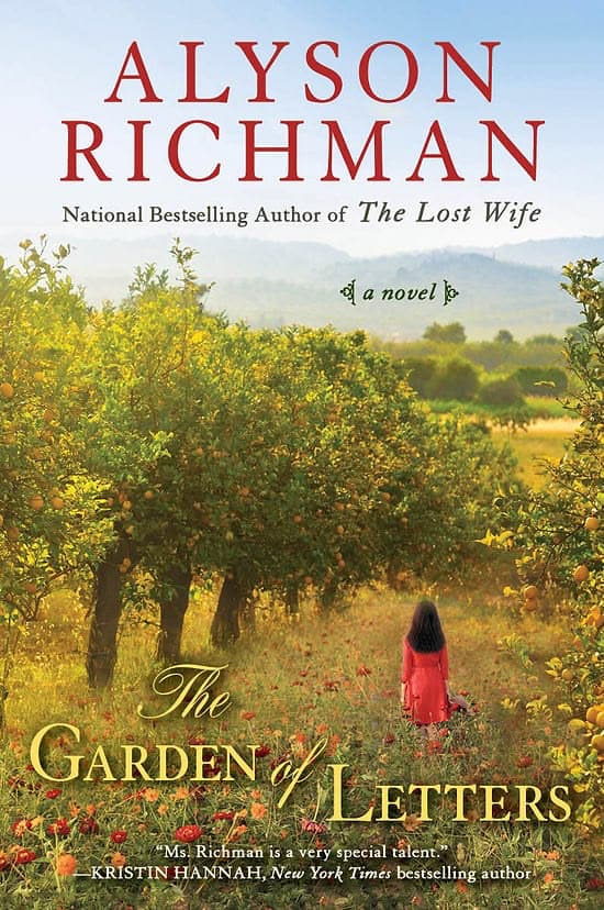 Friday Favorites The Garden of Letters by Alyson Richman