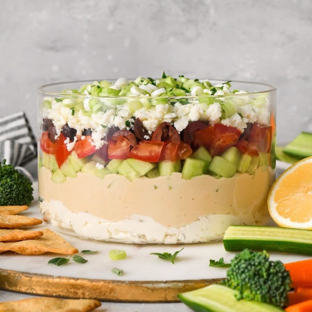 Greek salad recipes greek dip