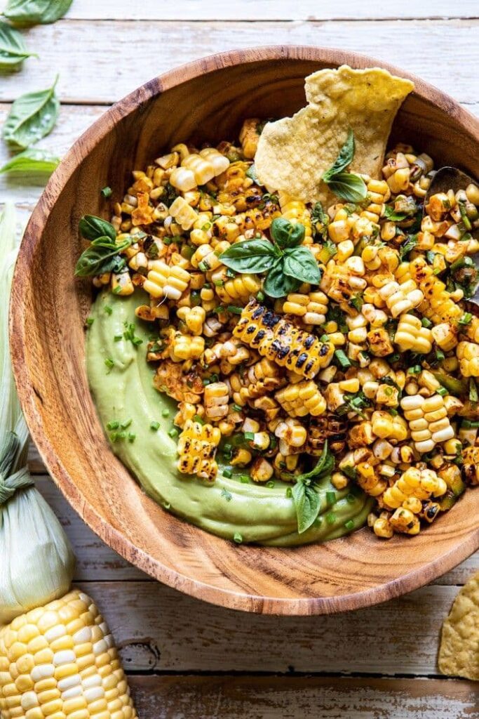 Half Baked Harvest, this Friday Favorites Grilled Street Corn Salad