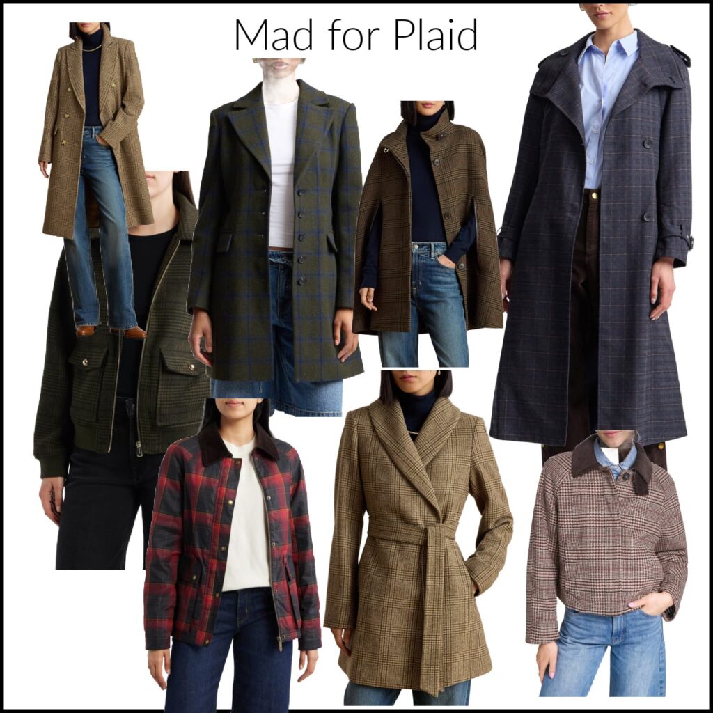 Nordstrom Sale Plaid Coats and Jackets