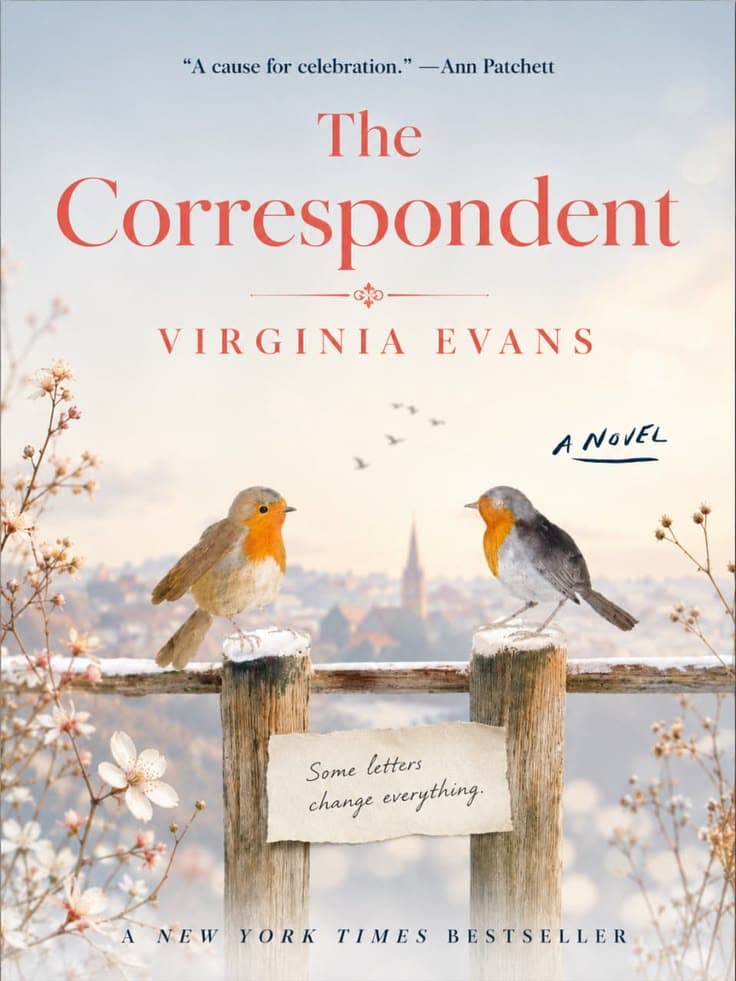 he Correspondent Virginia Evans epistolary novel women over 50 summer reading