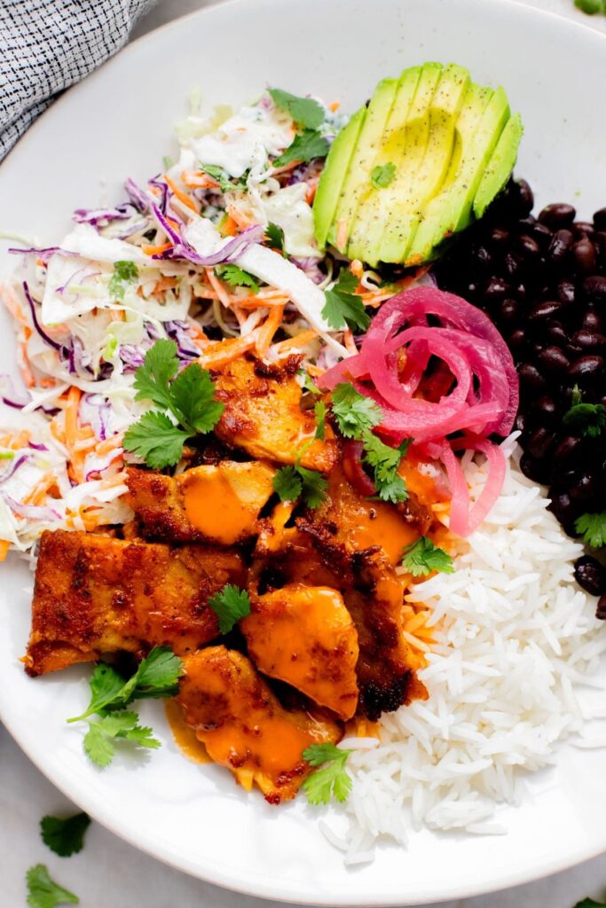 Friday Favorites Vegan Buffalo Chicken Plates