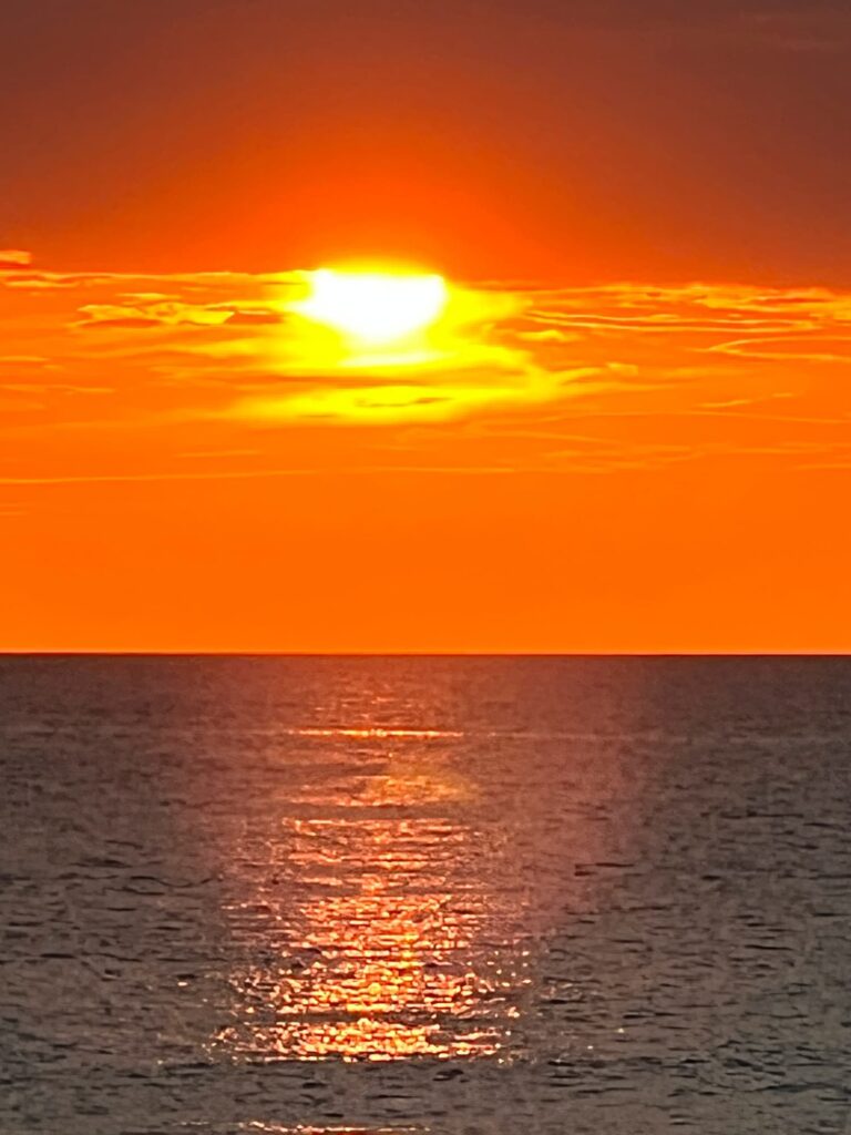 monday musings outer banks sunrise ocean grandkids summer