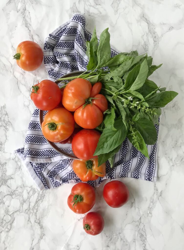 August heirloom tomatoes — the best tomatoes of the year for summer cooking