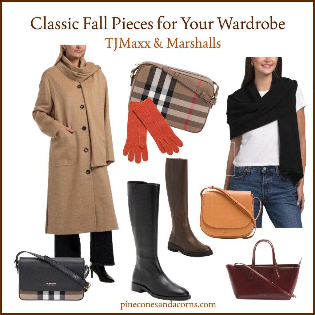 Classic Fall pieces for your wardrobe tjmaxx and marshalls