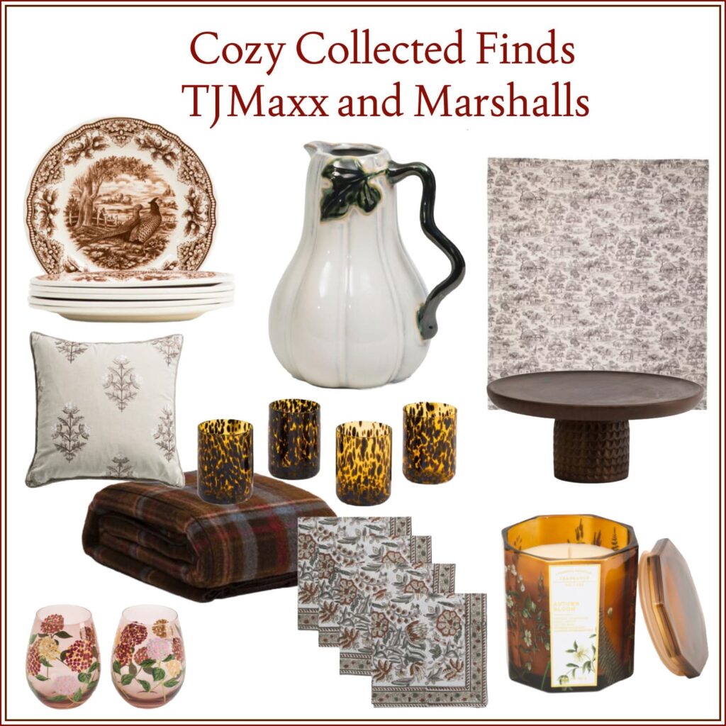 Cozy Collected home decor tjmaxx Marshalls