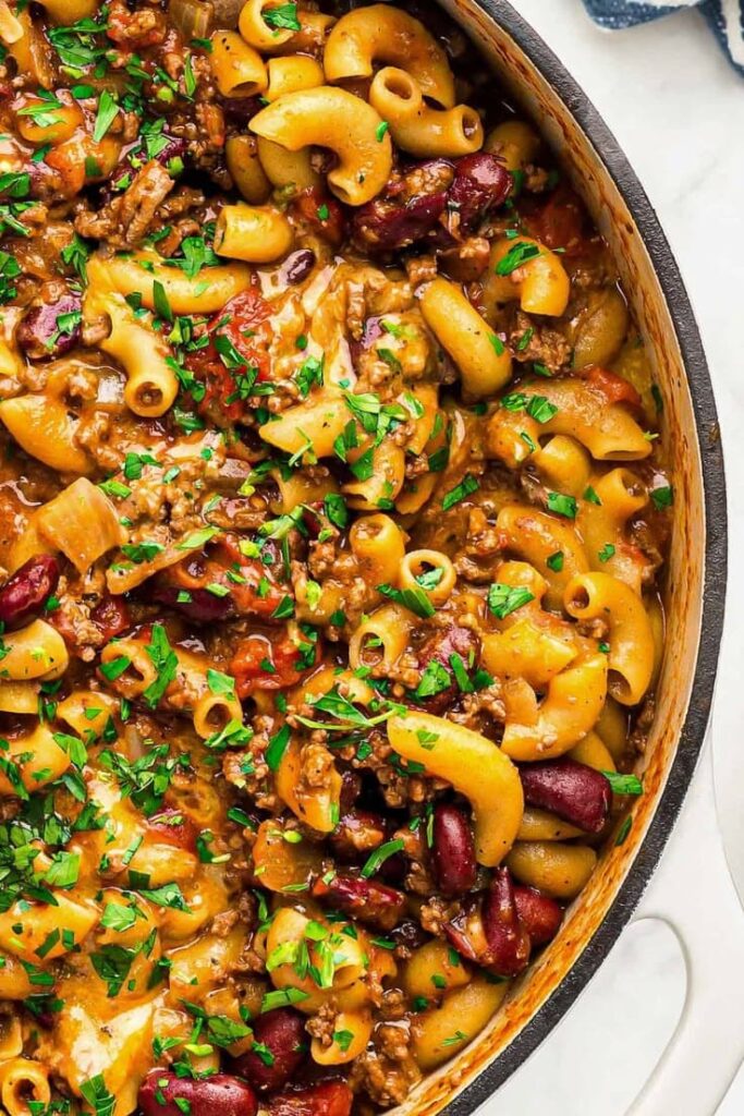 Friday Favorites American Style Goulash