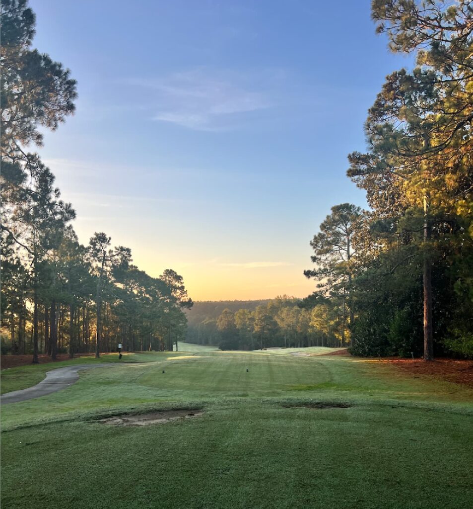 weekend meanderings morning on the golf course