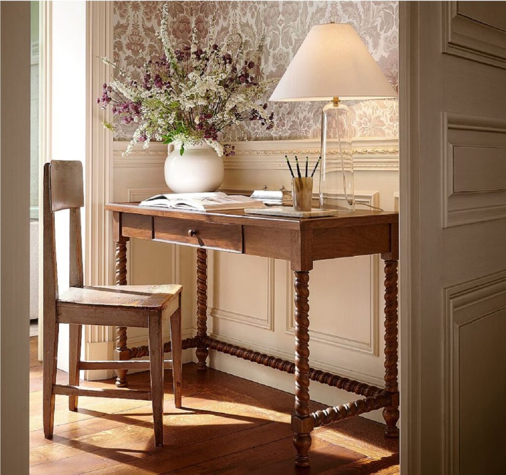 Pottery Barn Barley Twist Desk