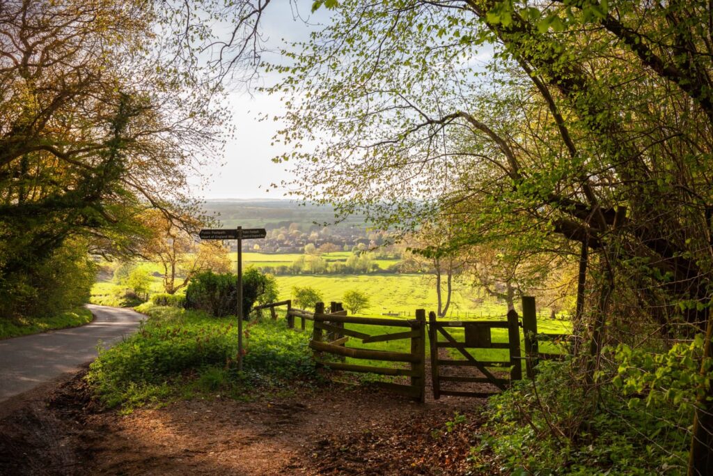 walking in Cotswolds